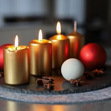 Adventskranz basteln mit MaikeMoin