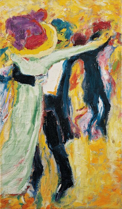 Emil Nolde, „Tanz II“, Gemälde, 1911, © Nolde Stiftung Seebüll