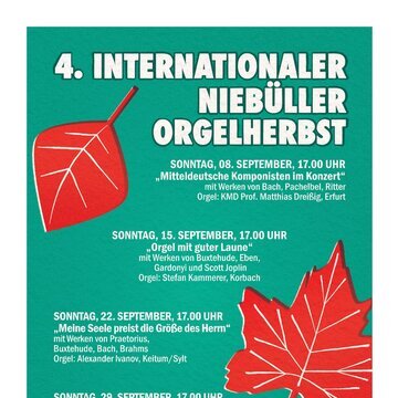 Plakat Orgelherbst 2024